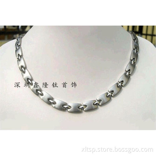 Wholesale New design Pure Titanium Necklace TT56